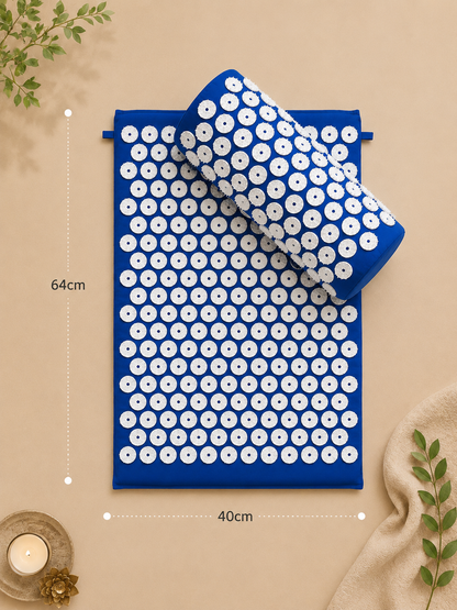 Soreva Acupressure Mat & Pillow Set