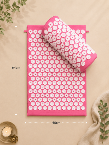Soreva Acupressure Mat & Pillow Set