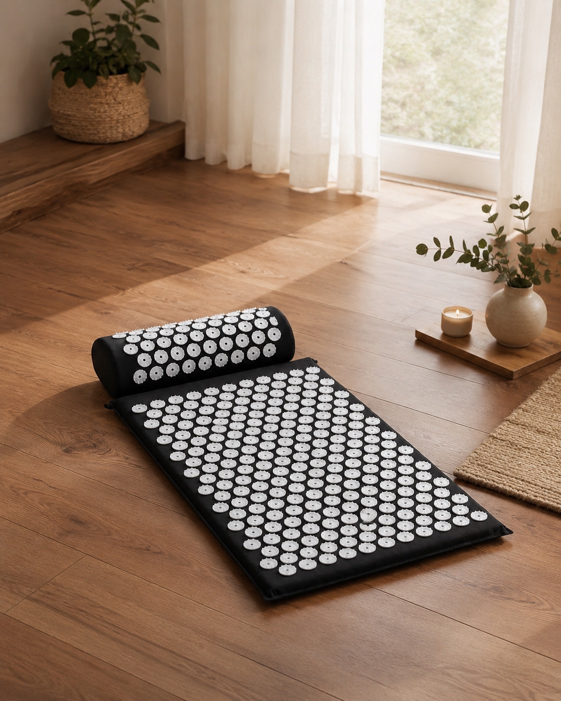 Soreva Acupressure Mat & Pillow Set