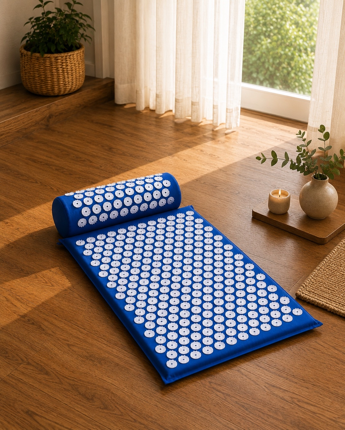 Soreva Acupressure Mat & Pillow Set