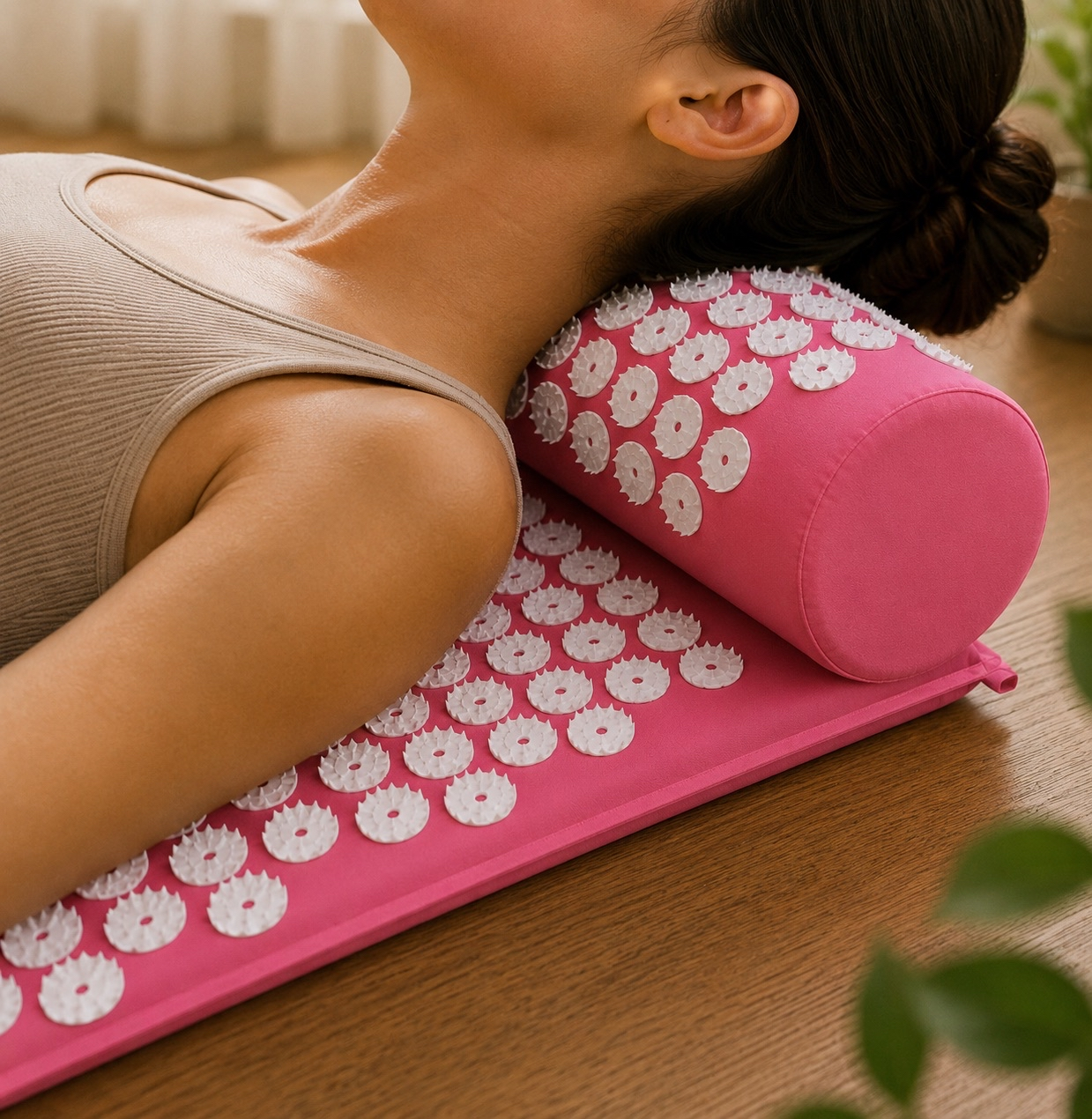Soreva Acupressure Mat & Pillow Set
