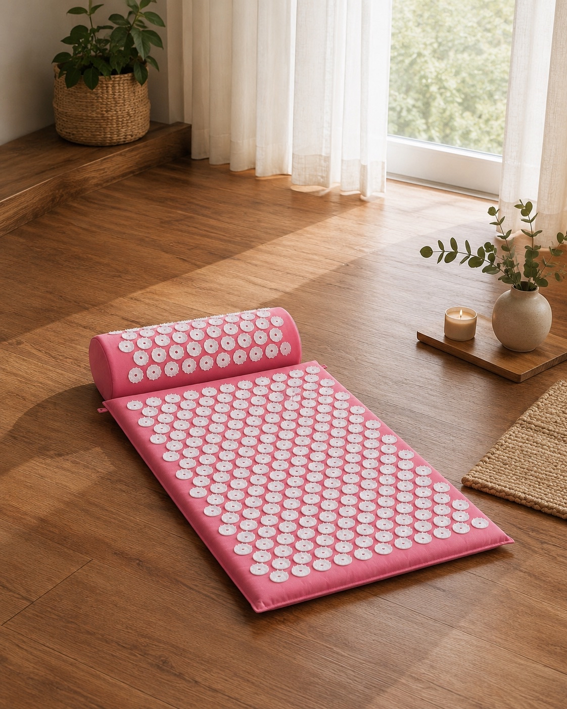Soreva Acupressure Mat & Pillow Set