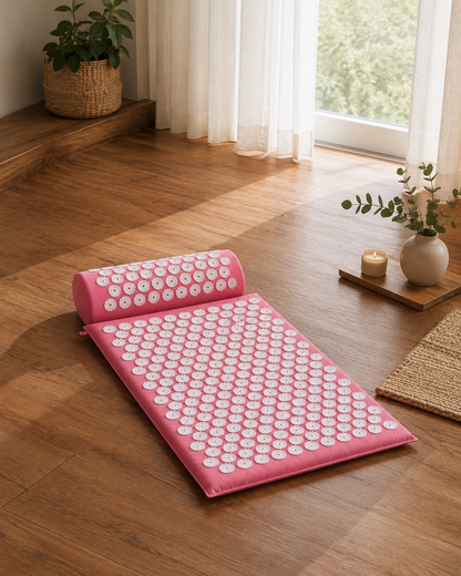 Soreva Acupressure Mat & Pillow Set
